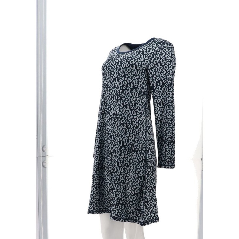 Laila Ali Reversible Long-Slv‎ Swing Dress Women's